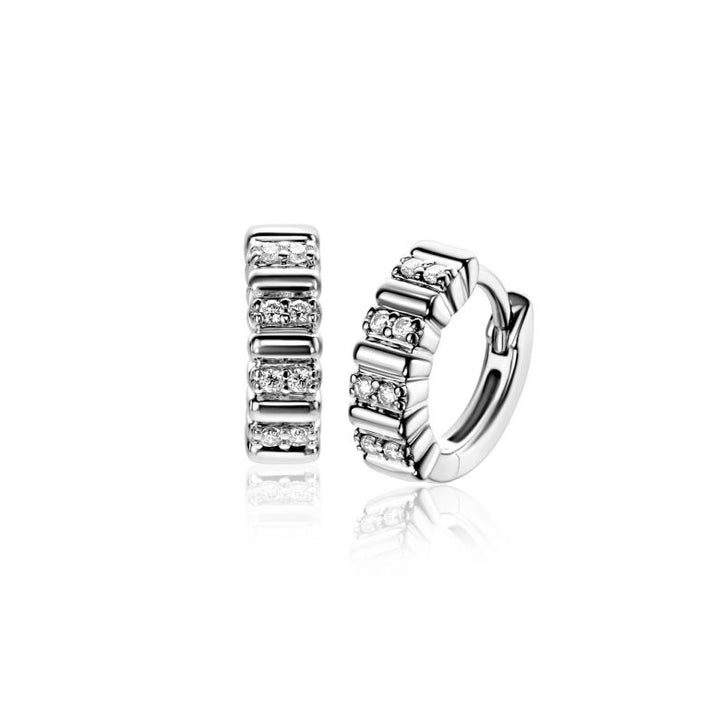 Zinzi oorbellen zilver ZIO2686