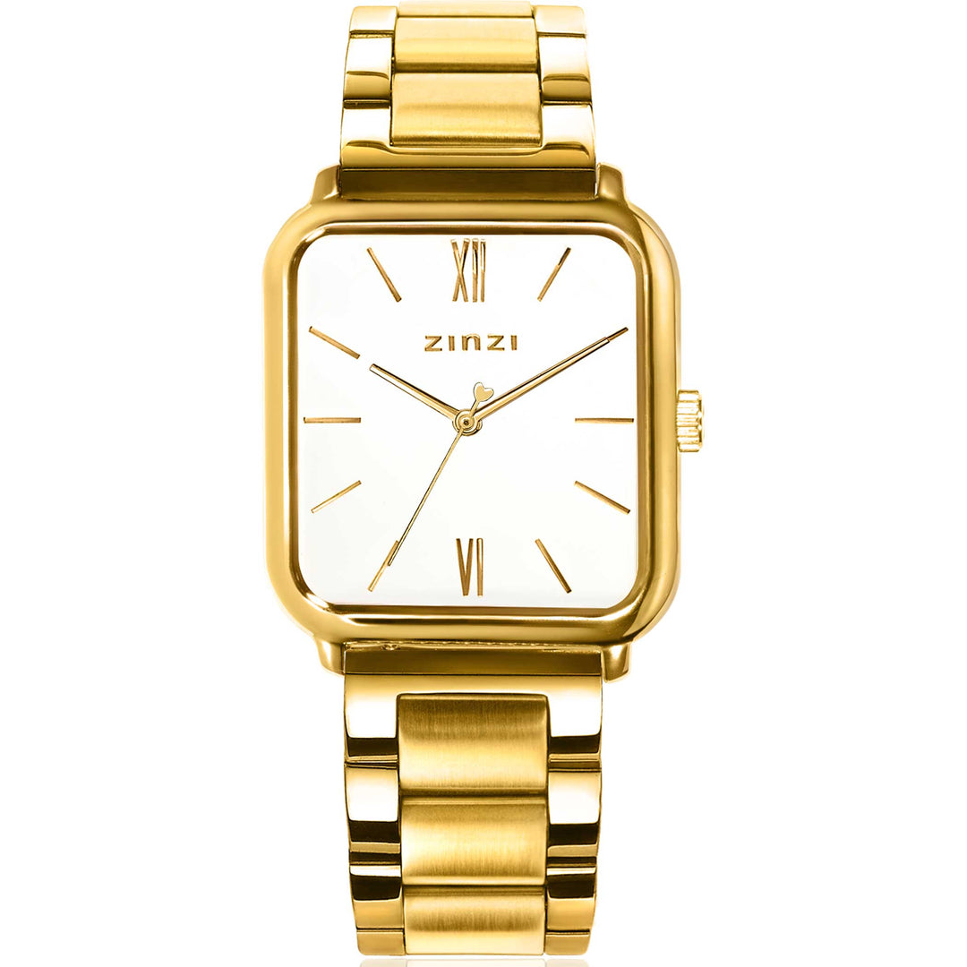 Zinzi Gelbgoldfarbene Uhr vergoldet Ziw807 S
