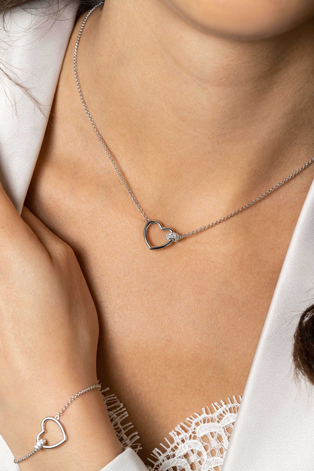 Zinzi Halskette Silber Zic1755