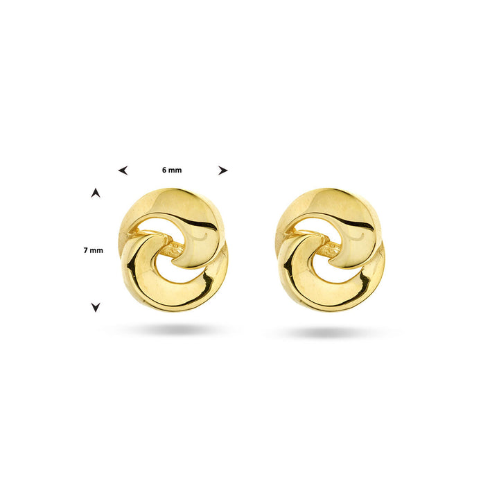 Ohrstecker 14K Gelbgold