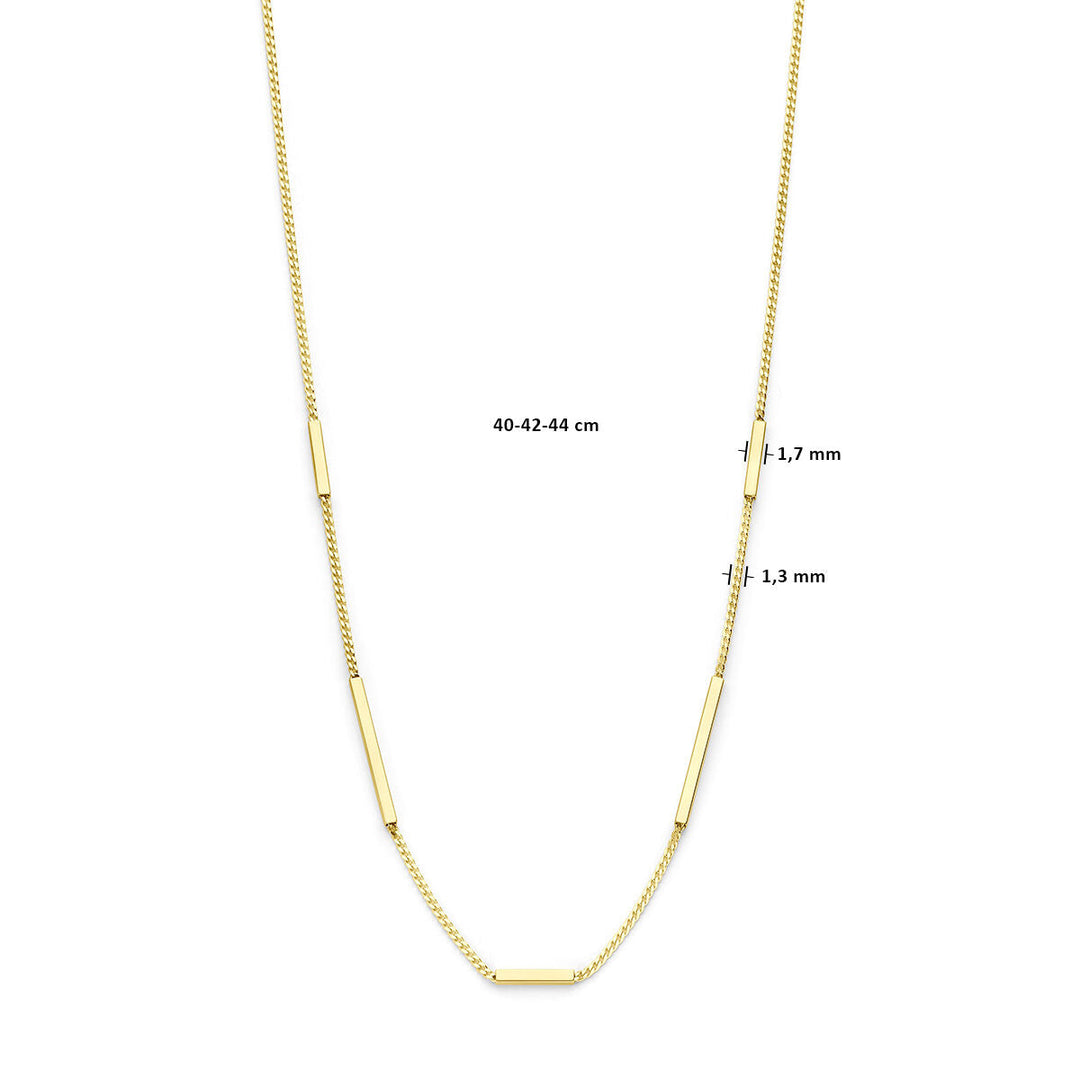 Gold Damenhalskette 14K
