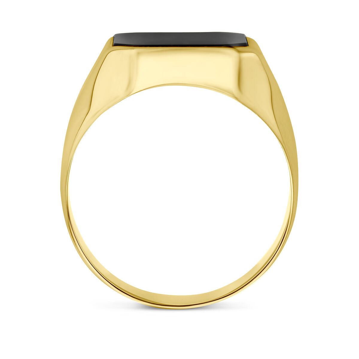 Siegelring Onyx 14K Gelbgold