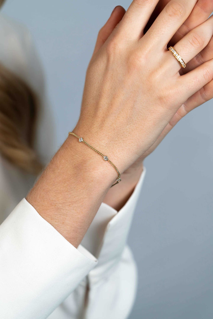 Zinzi Armband vergoldet Zia2263 G