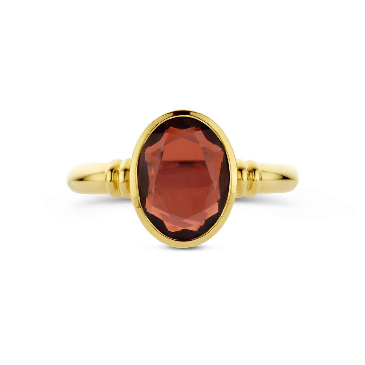 Ring Granat 14K Gelbgold