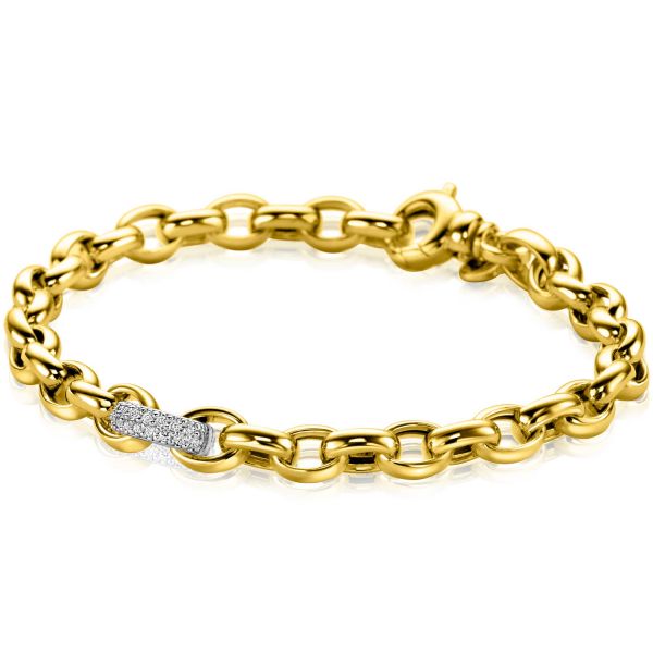 Zinzi Armband Silber ZIA2664 19cm