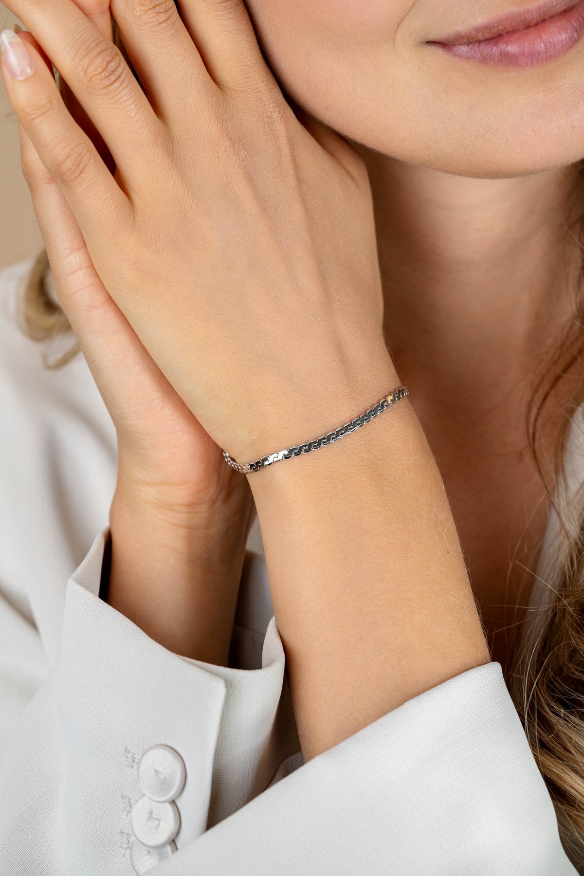 Zinzi Armband Silber ZIA2647 18-21cm