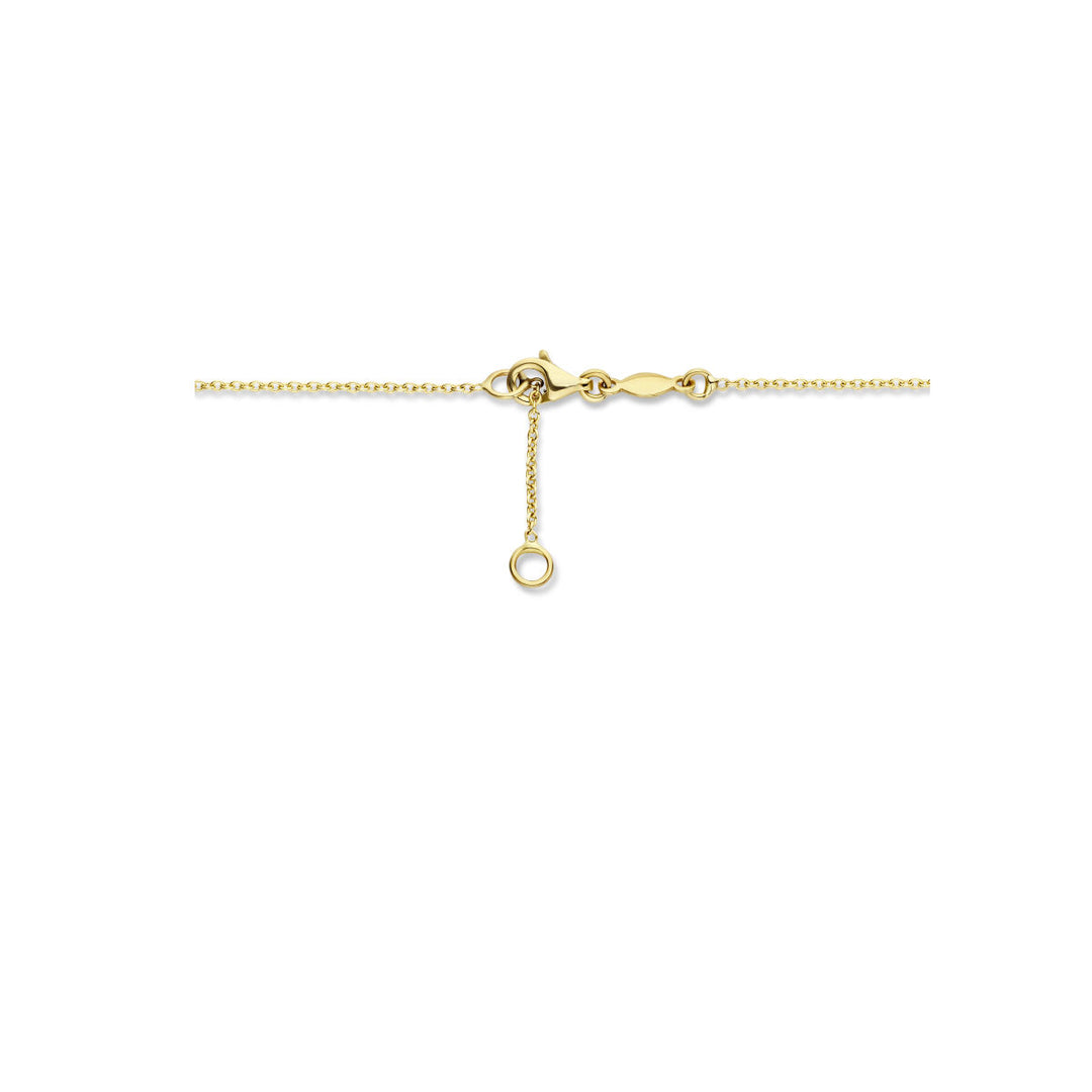 Halskettenstangen 43 - 45 cm 1,3 mm 14K Gelbgold