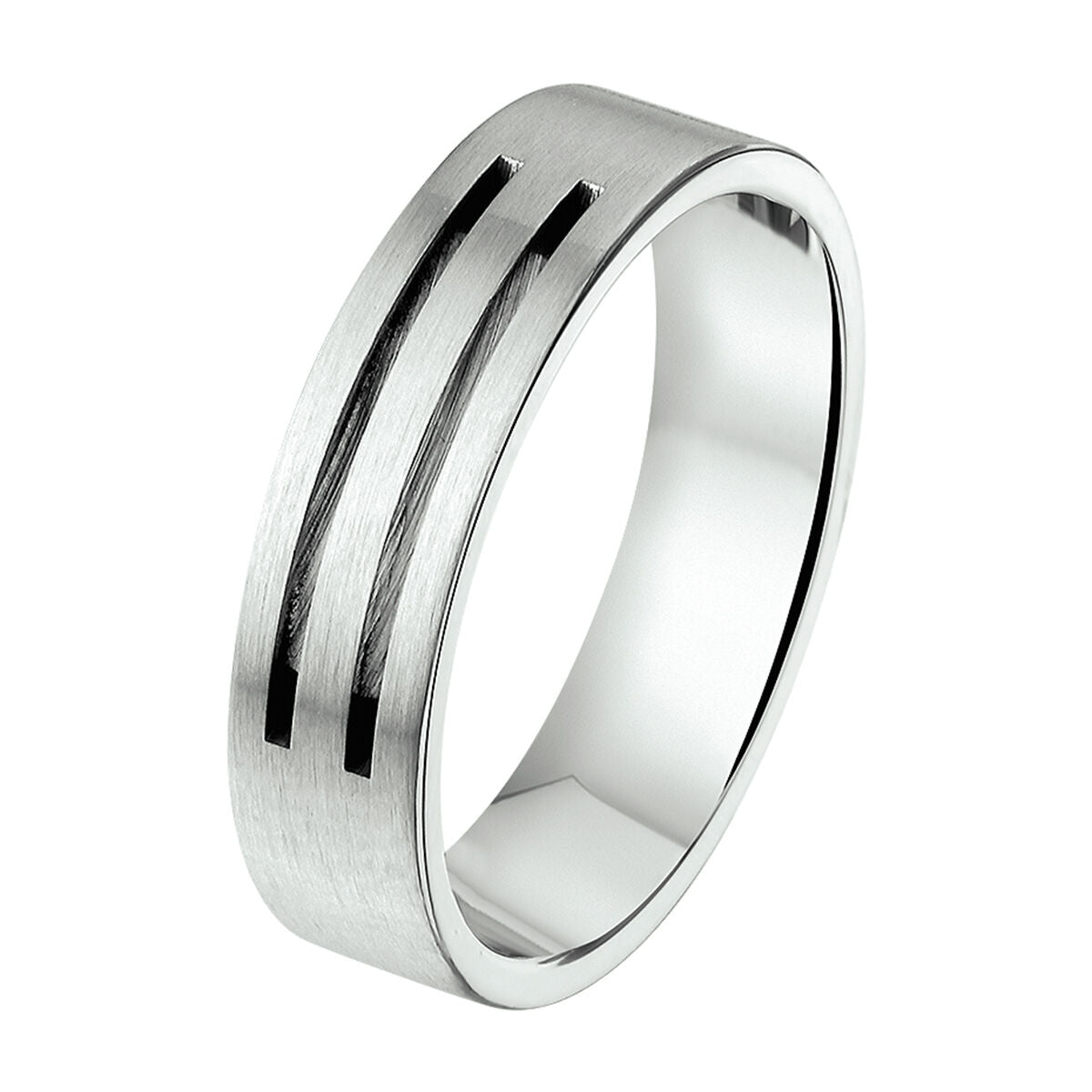 Ring A509 – 6 mm – ohne CZ-Edelstahl