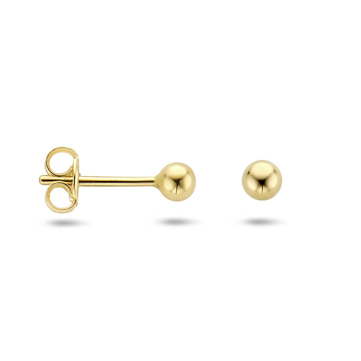 Ohrstecker Kugel 14K Gelbgold