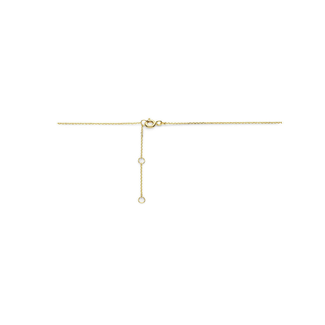 Gold Damenhalskette Perle 14K