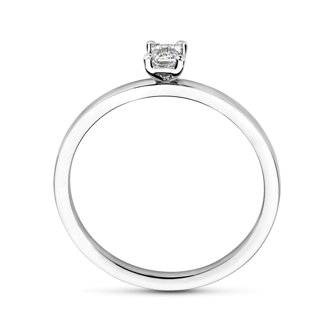 Platinring Diamant 0,15 ct g vsi Platin