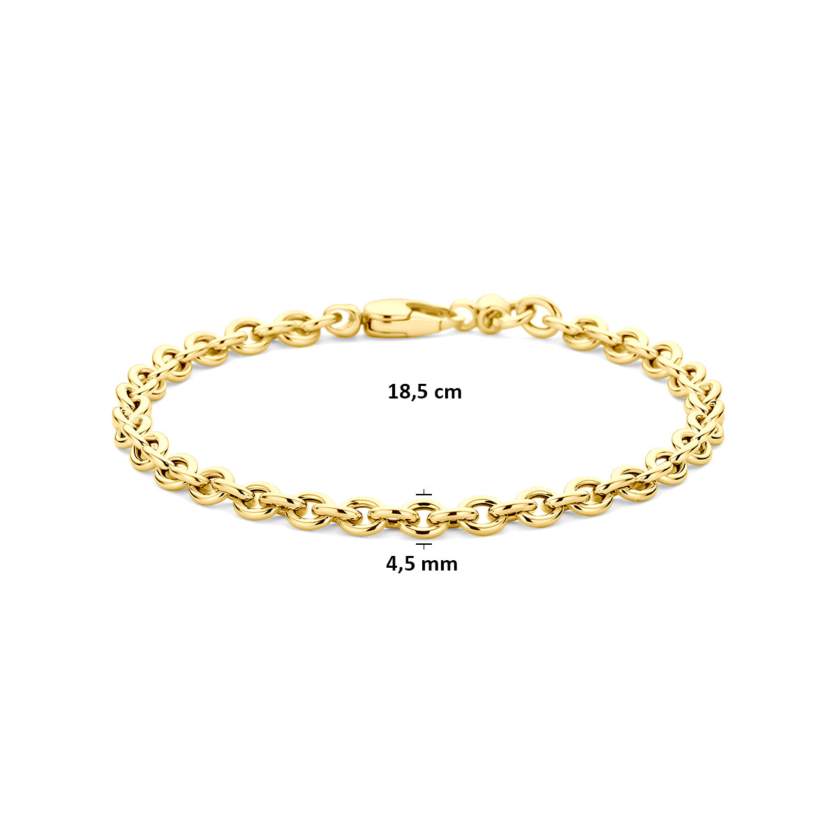 9k armband 9K geel