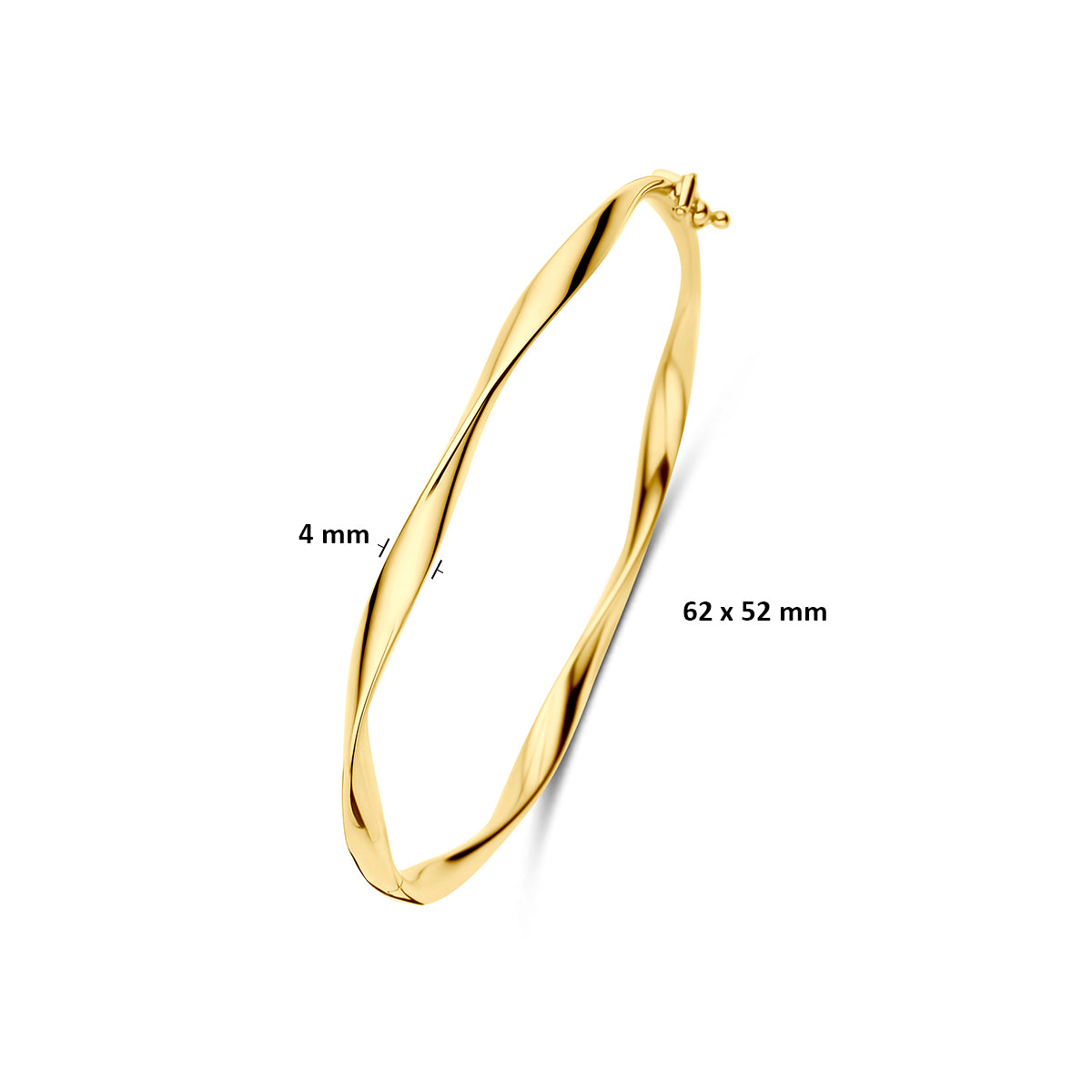 9k bangle 9K geel