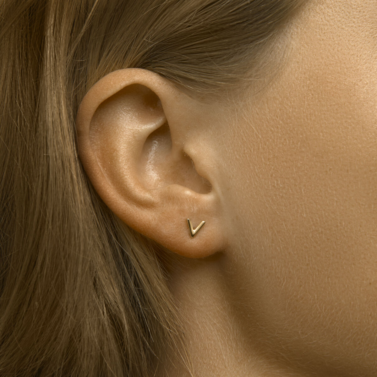 Ohrstecker aus 14 Karat Gelbgold