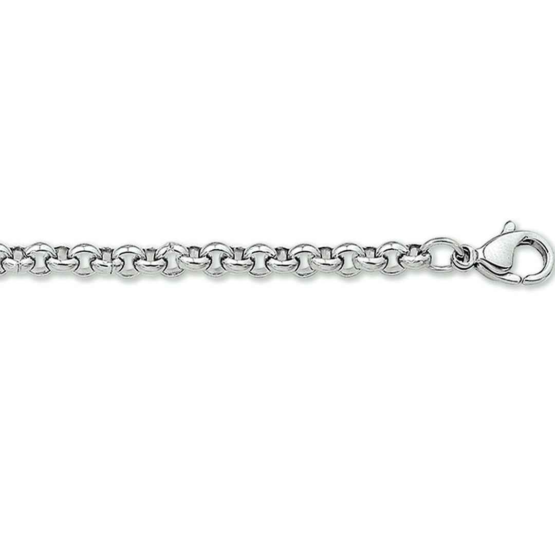 Halskette Jasseron 4,0 mm Edelstahl