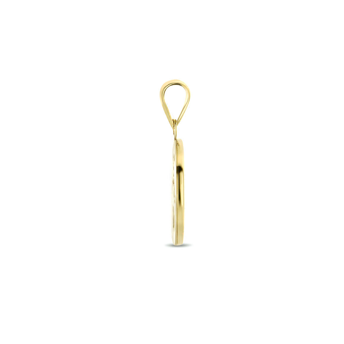 Anhänger Globus 14K Gelbgold