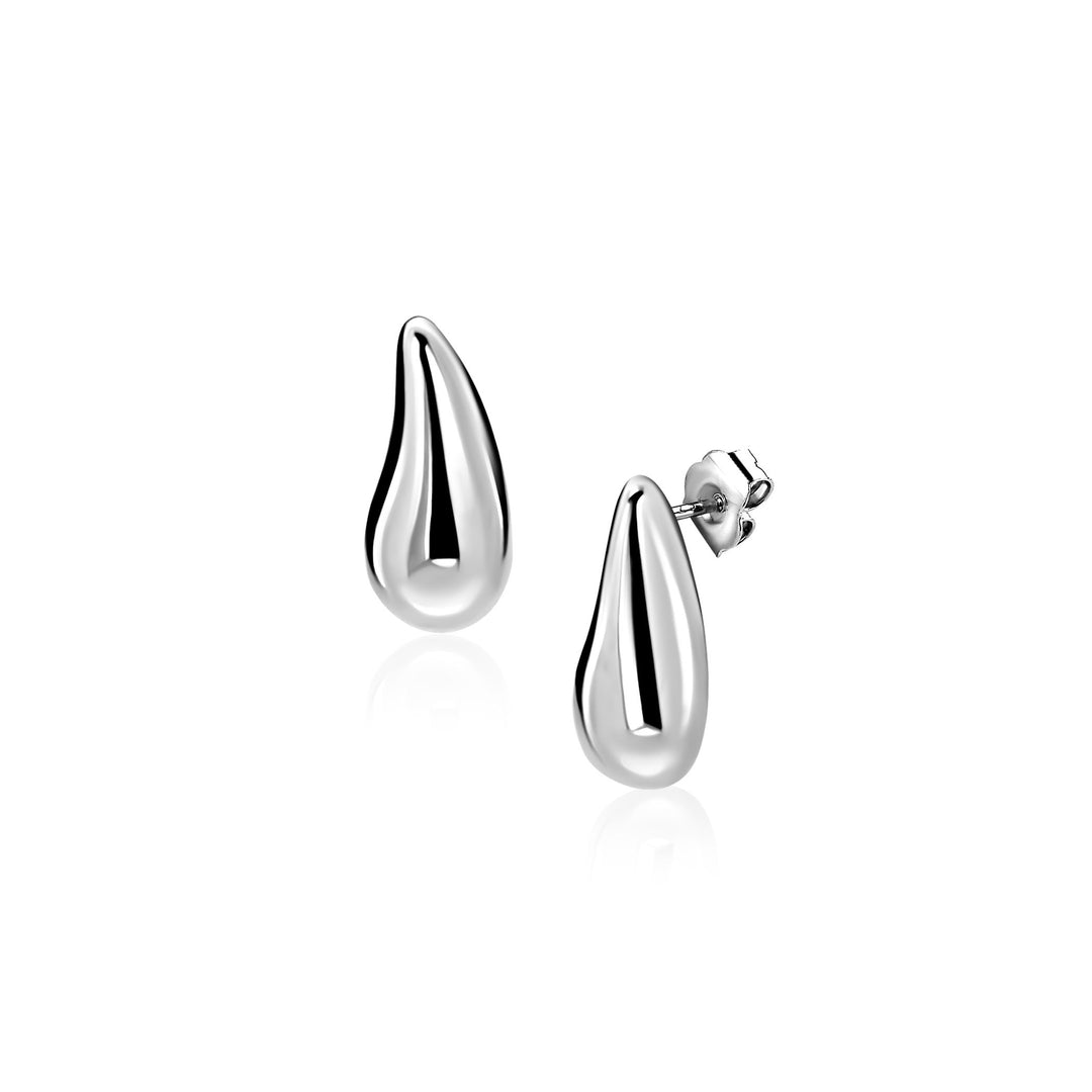 ZINZI oorknoppen zilver ZIO2719