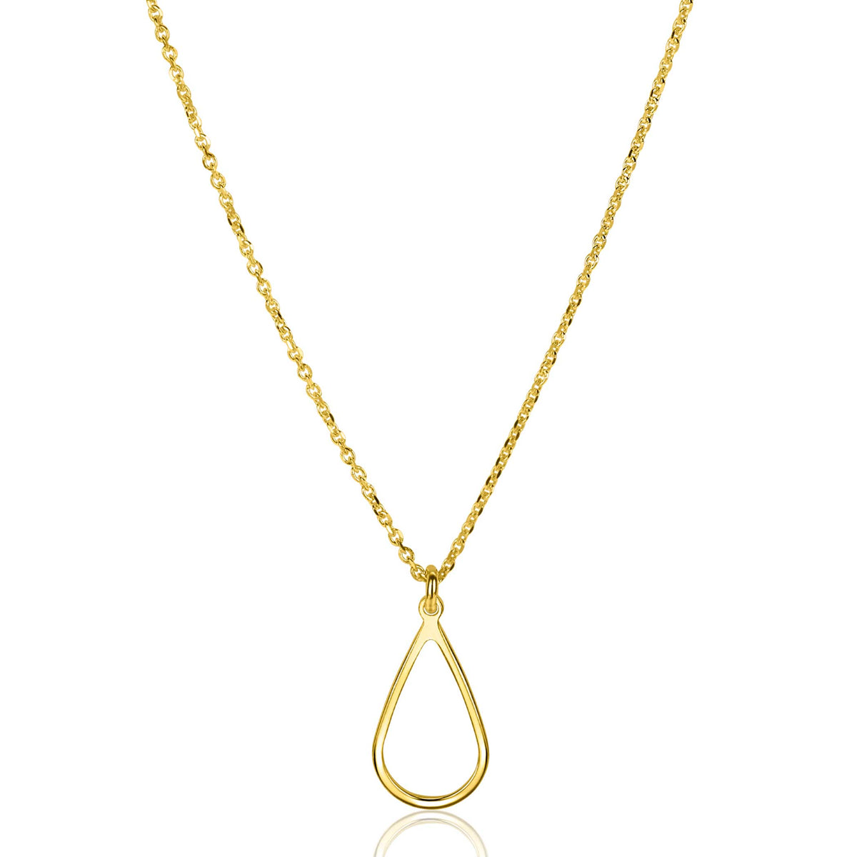 Zinzi Kette Silber vergoldet 42-45cm ZIC2635
