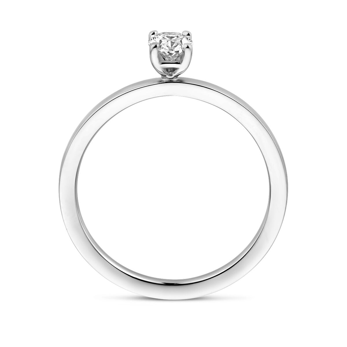 Platinring Diamant 0,30 ct g vsi Platin
