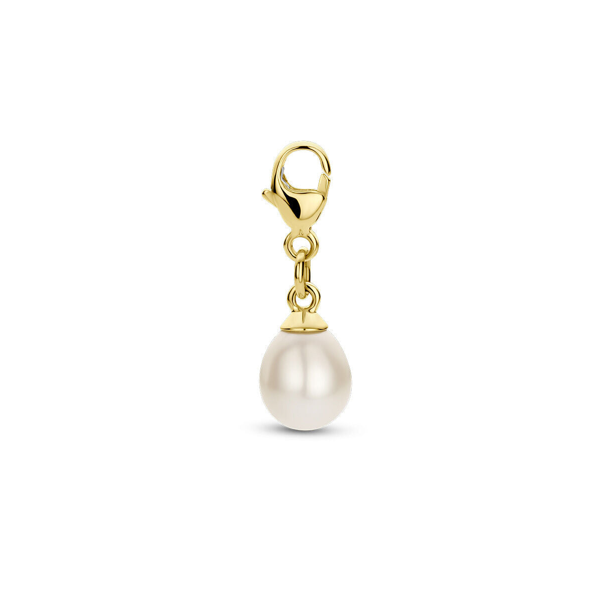 Schlossanhänger Perle 14K Gelbgold