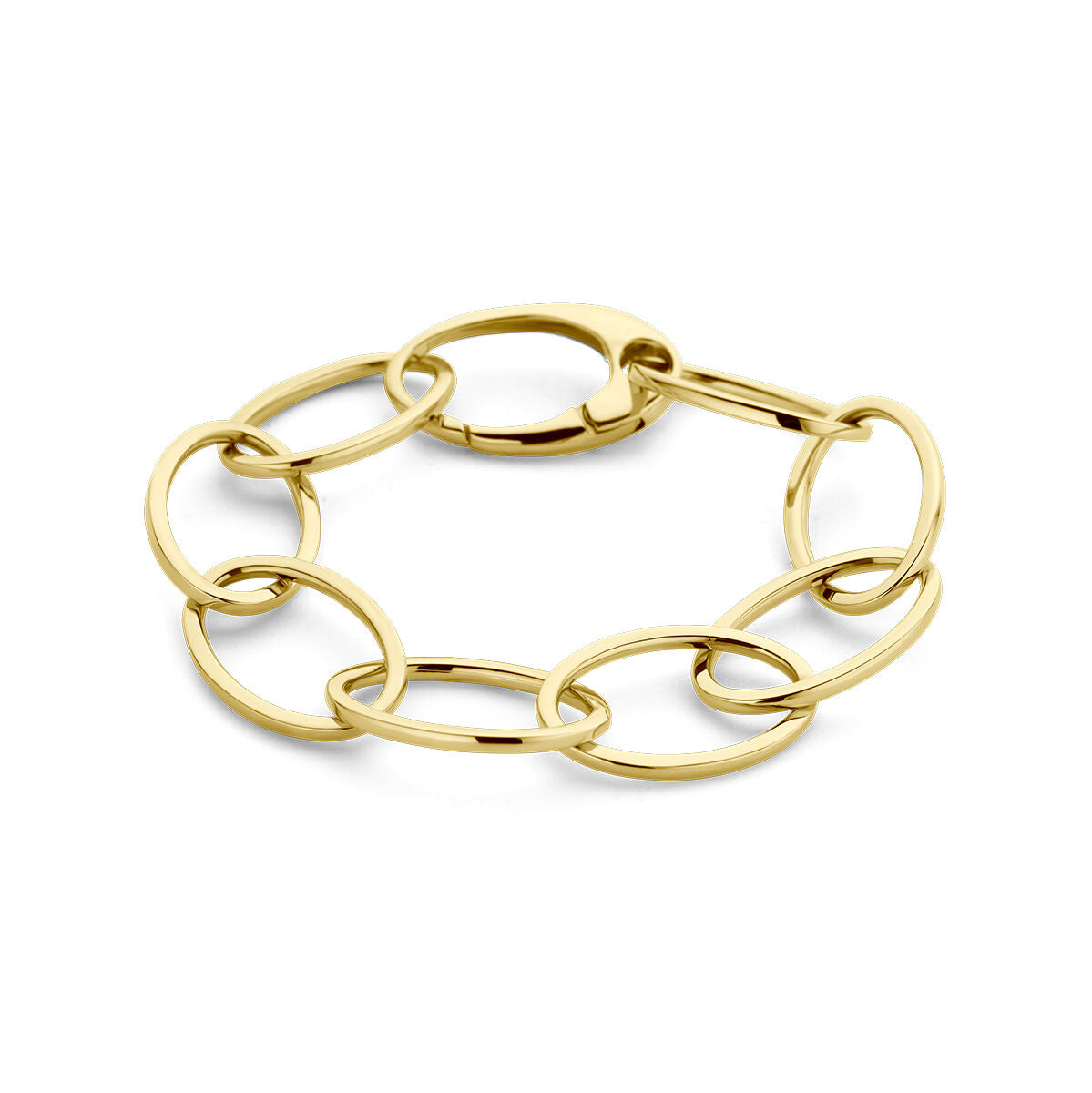 Armband 16 mm 19,5 cm 14K Gelbgold