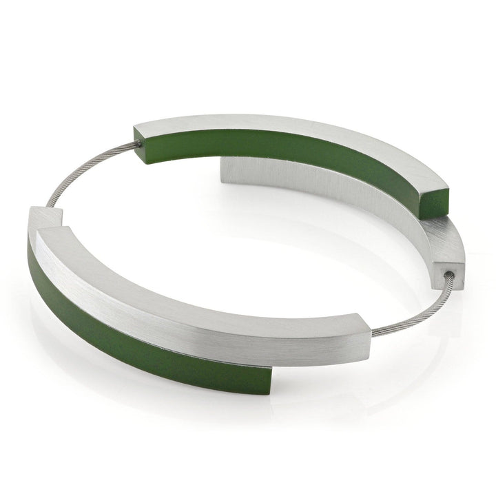 Armband Vier Schleifen Grün A32GR