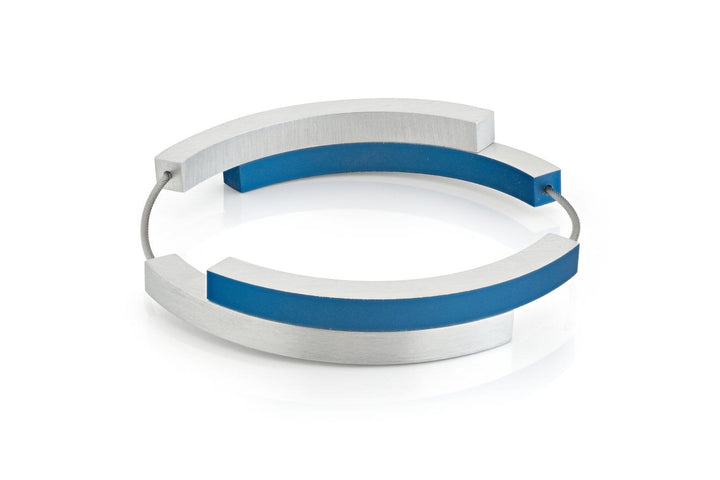 Armband Vier Schleifen Blau A32B