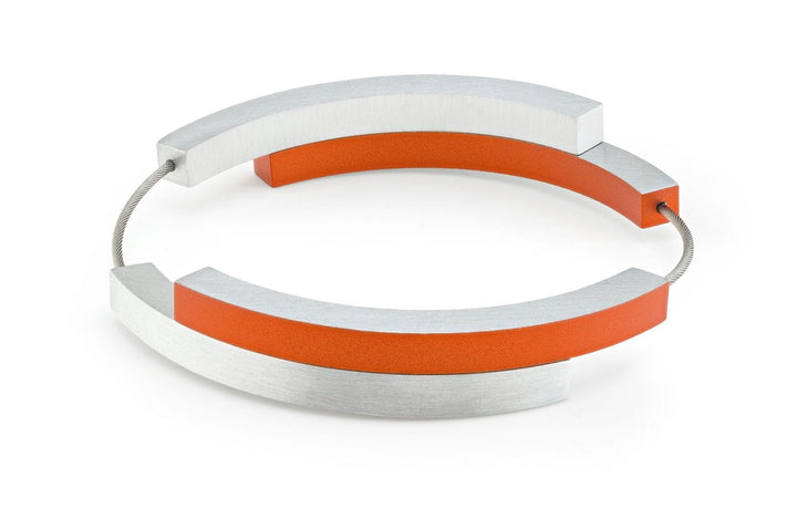 Armband Vier Schleifen Orange A32O