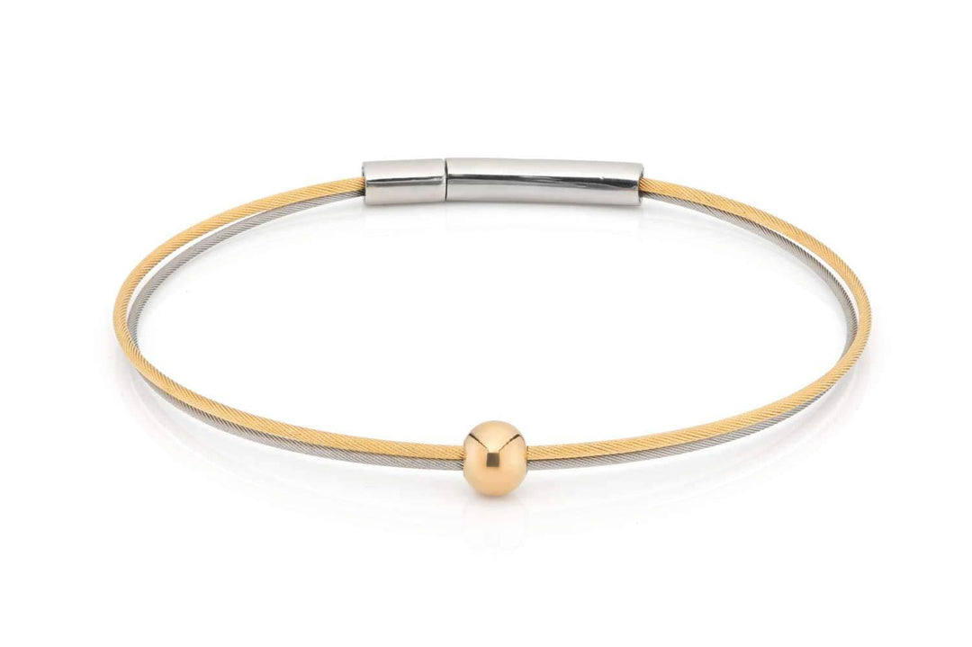 Armband „Denk an Dich“ aus Gold