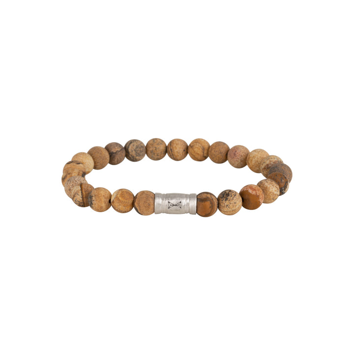 Herren-Perlenarmband – Mount Wood – 8 mm