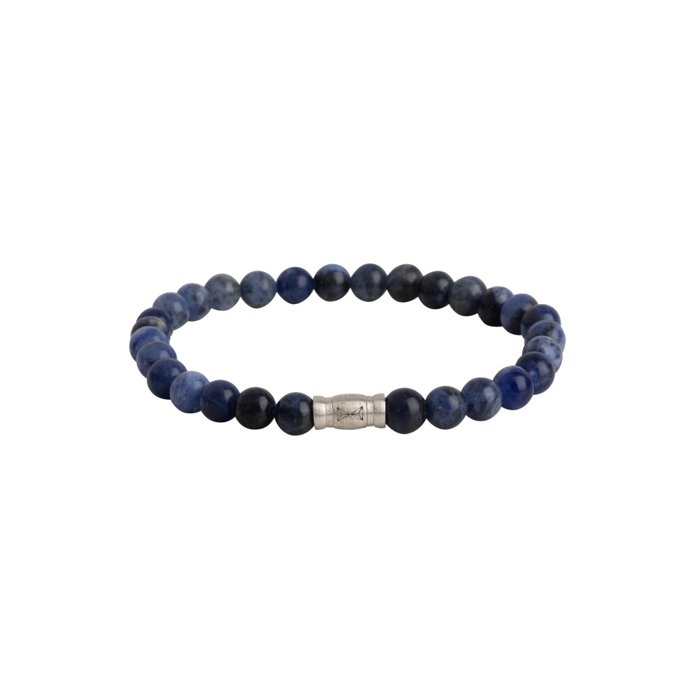 Perlenarmband Herren - Blue Ridge - 6mm