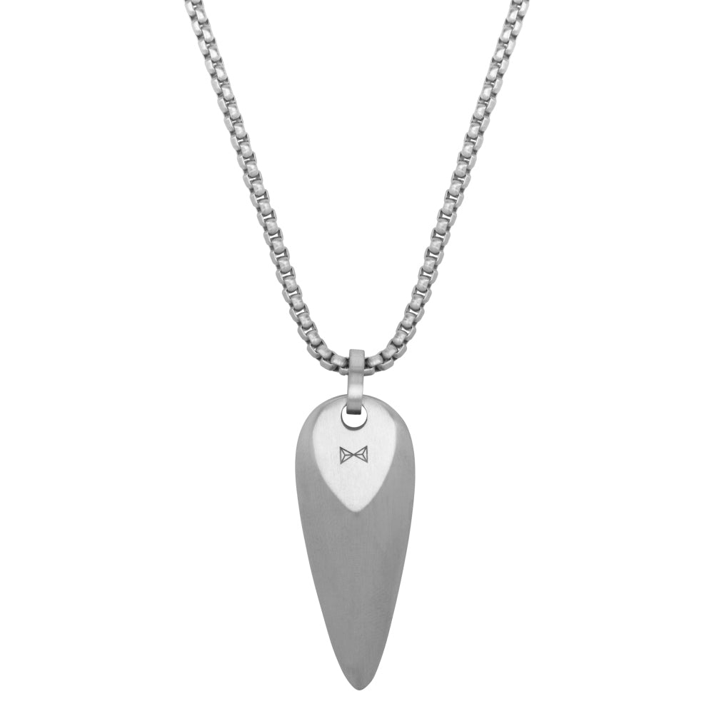 Silberkette Herren - Halskette Dreieck - Inox