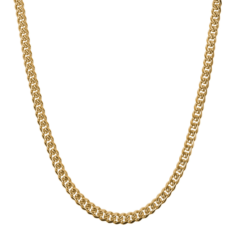 Goldkette Herren - Halskette Gourmette Eight - Oro