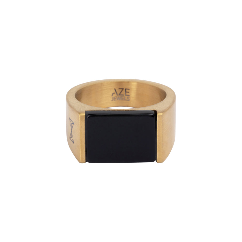 Ring Siegelstein Onyx - Dore