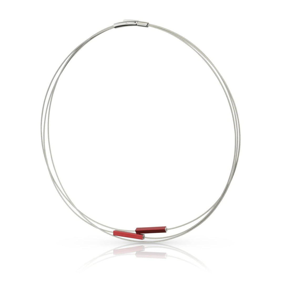 Halskettenstangen Rot C243R