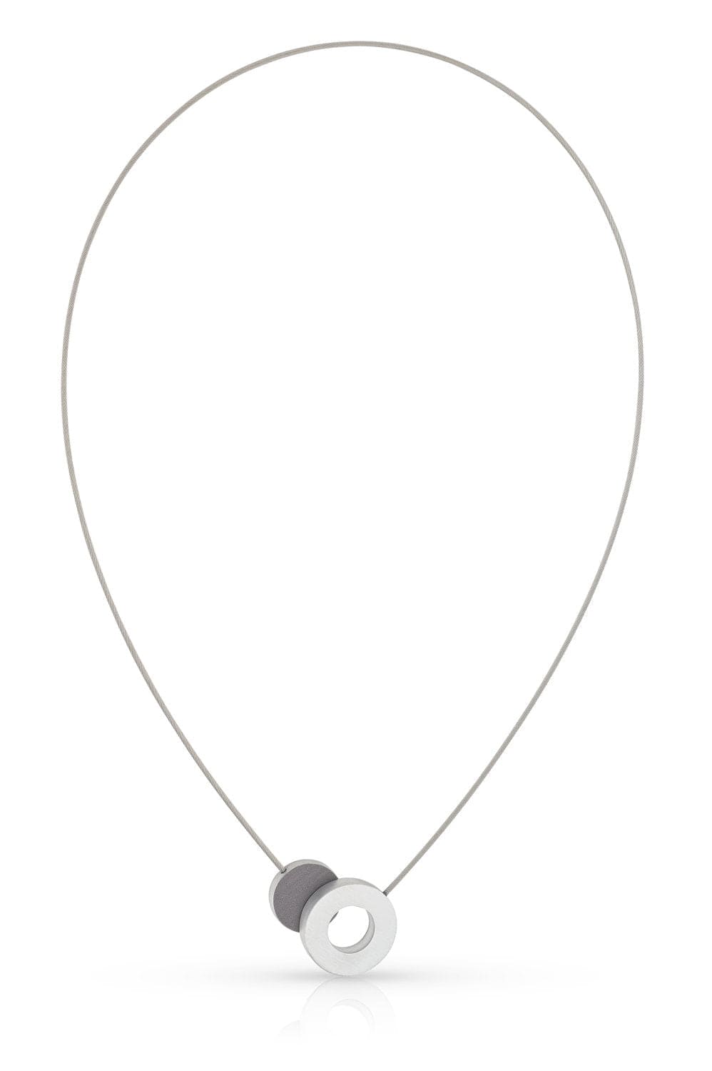 Halskette Farbiger Kreis und ein Ring C265G