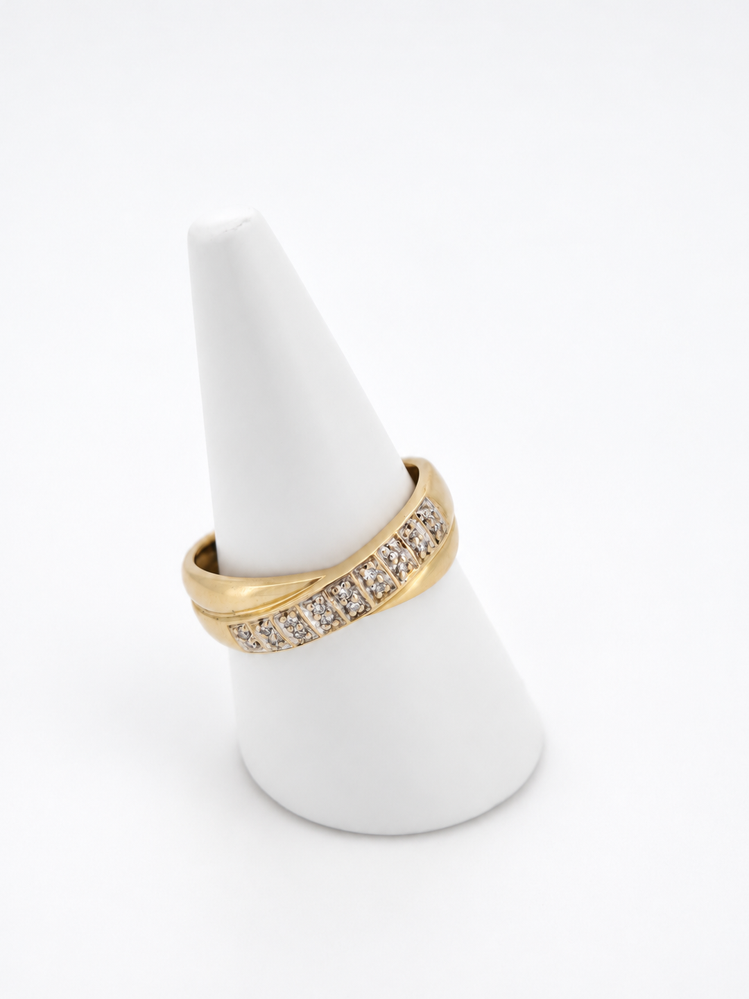 Vintage Goldring Karneol 14K 3,4g