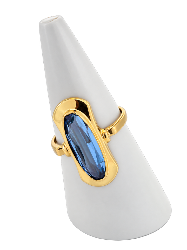 Vintage Goldring Karneol 14K 3,4g
