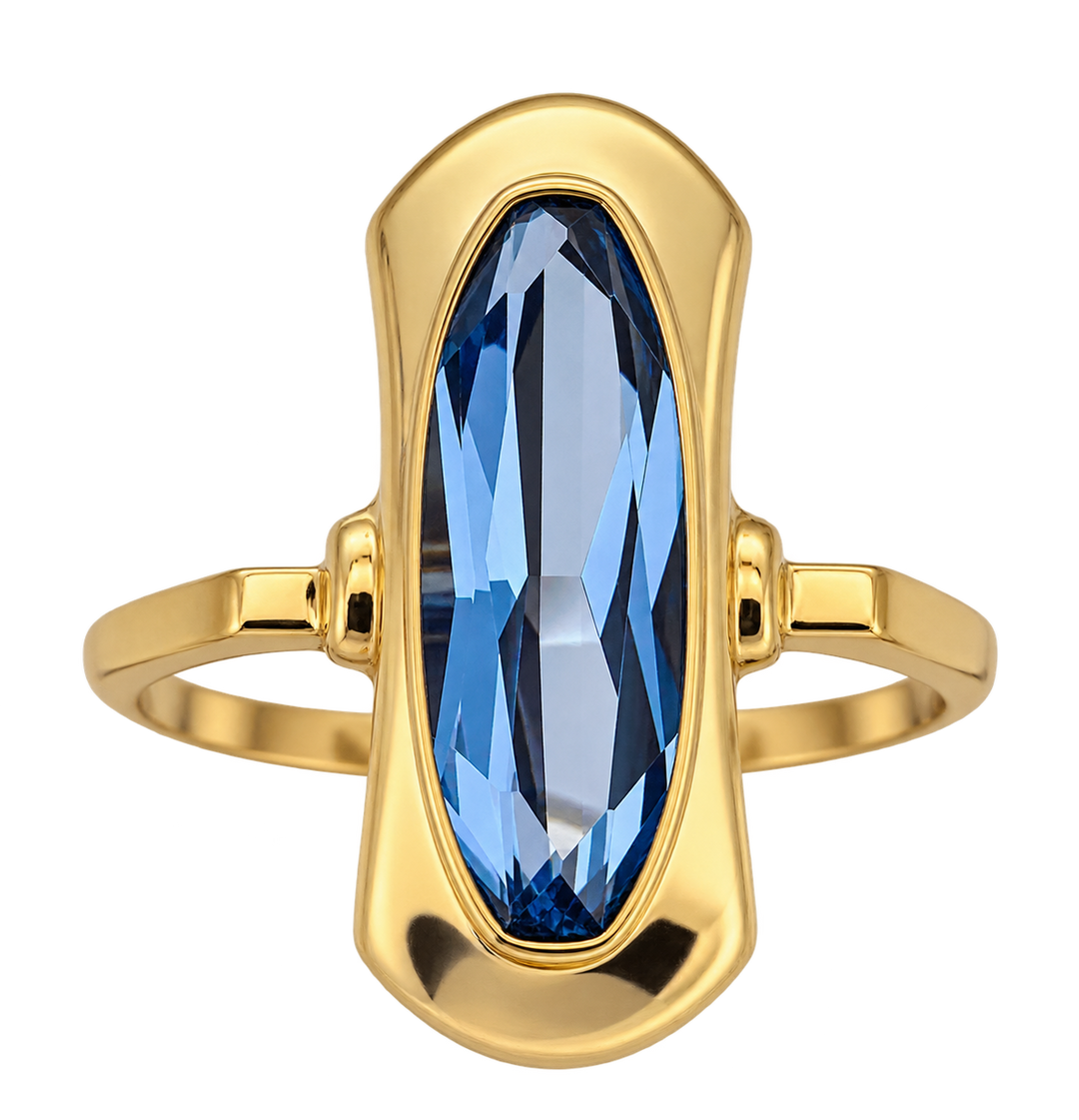 Vintage Goldring Karneol 14K 3,4g