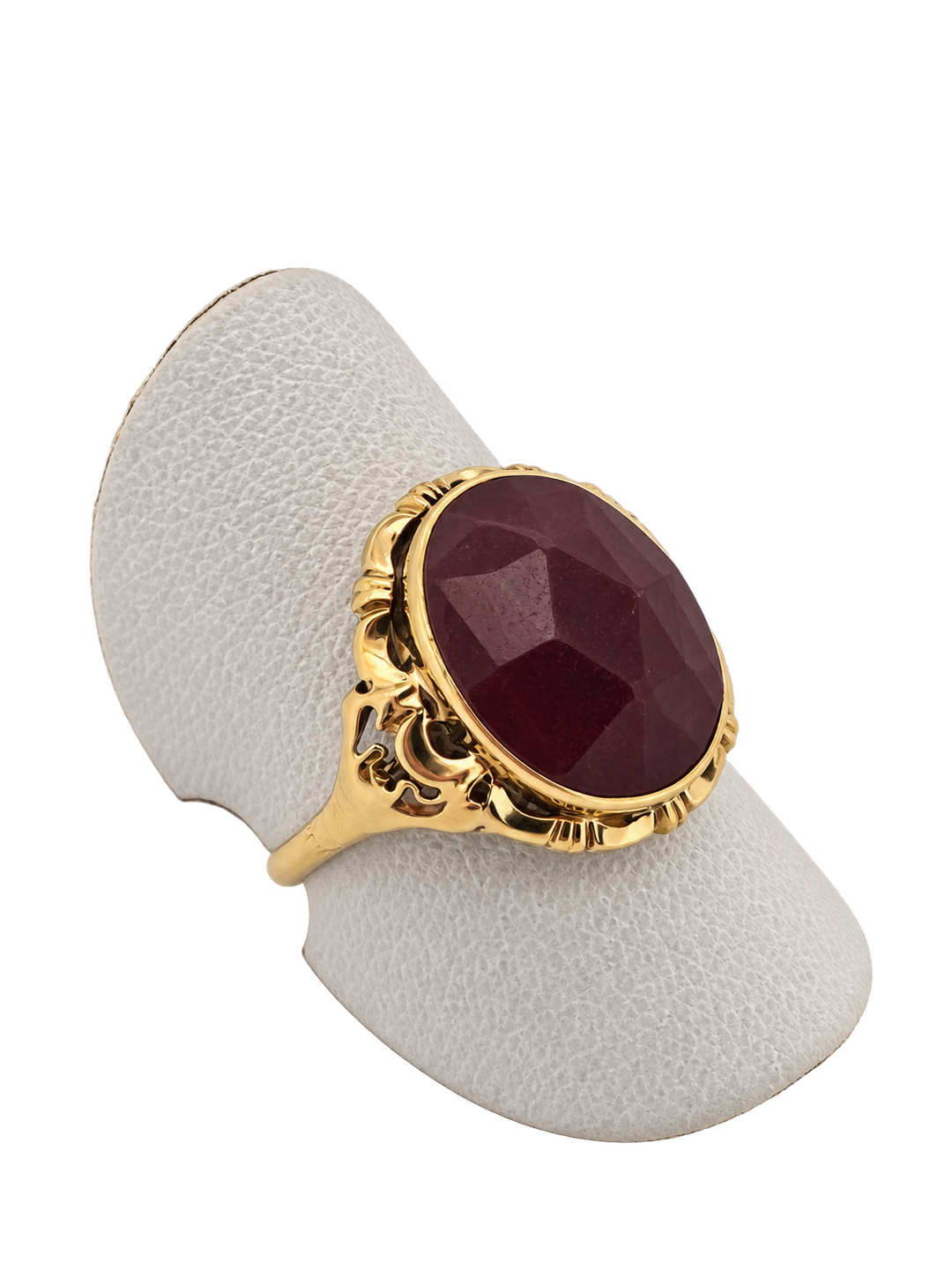 Vintage Goldring Karneol 14K 3,4g