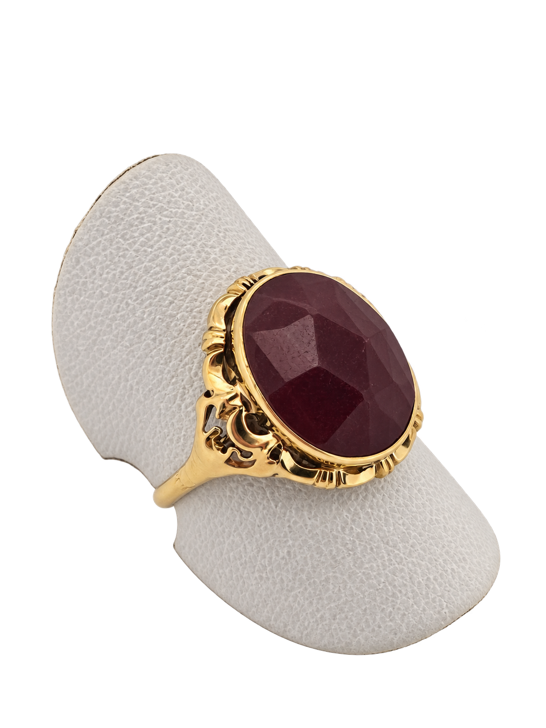 Vintage Goldring Karneol 14K 3,4g