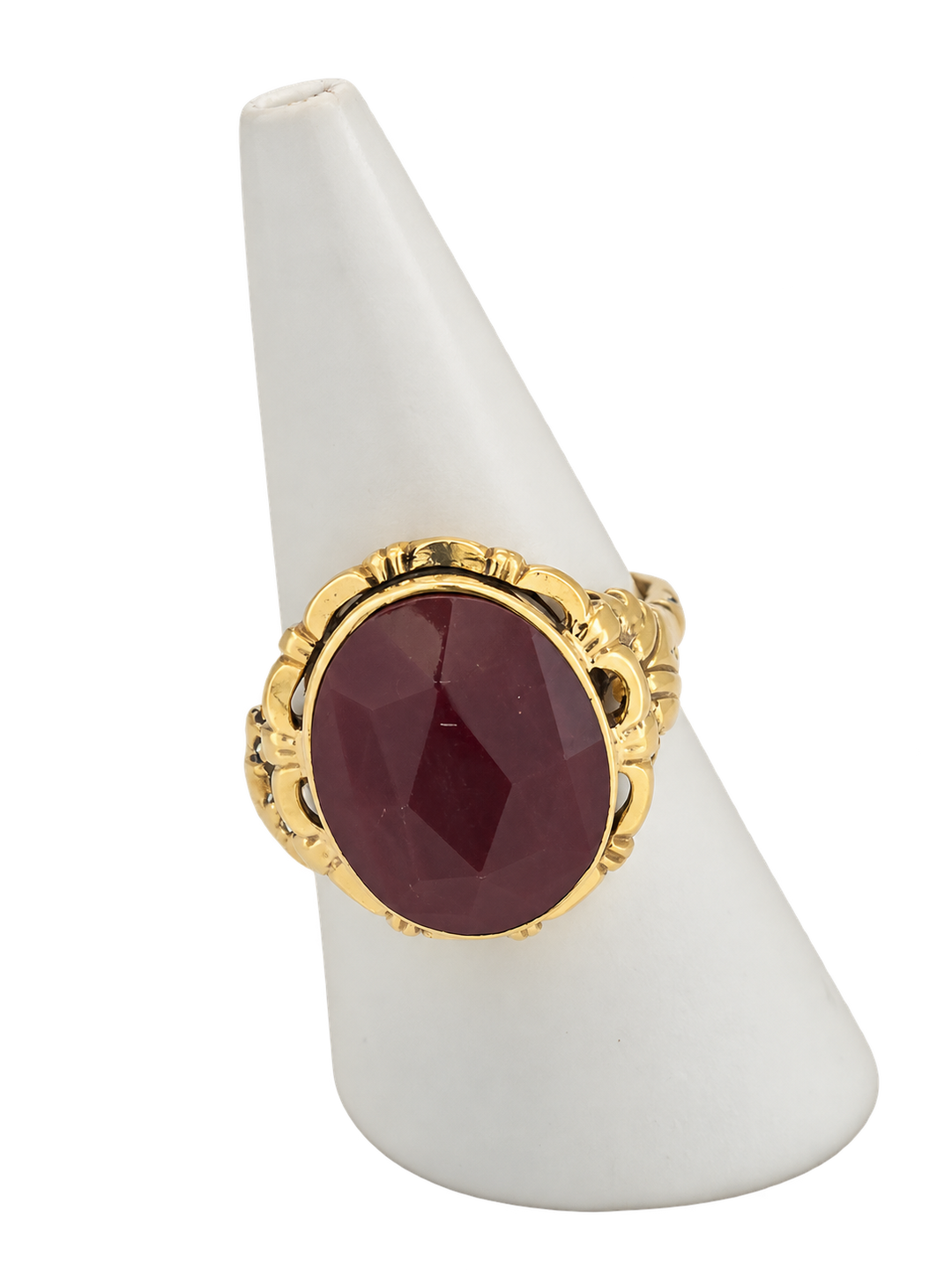 Vintage Goldring Karneol 14K 3,4g