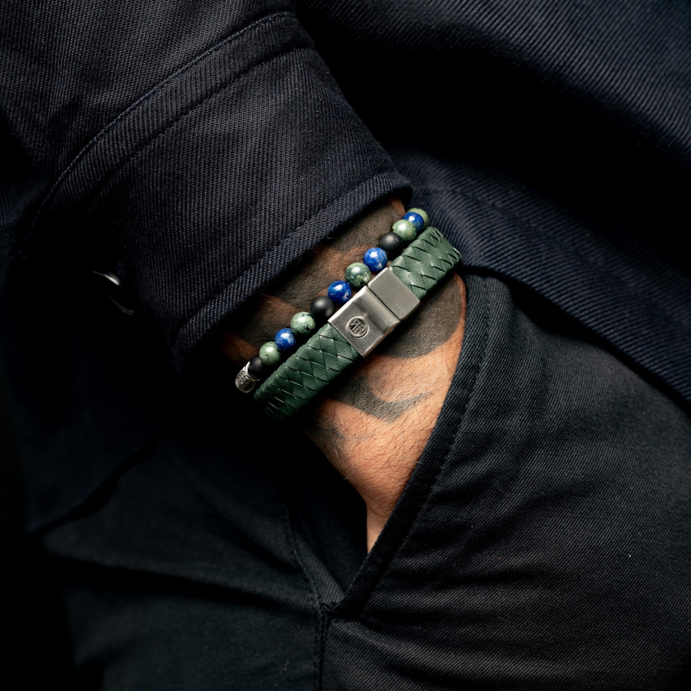 River Deep - 6mm - Herren Perlenarmband