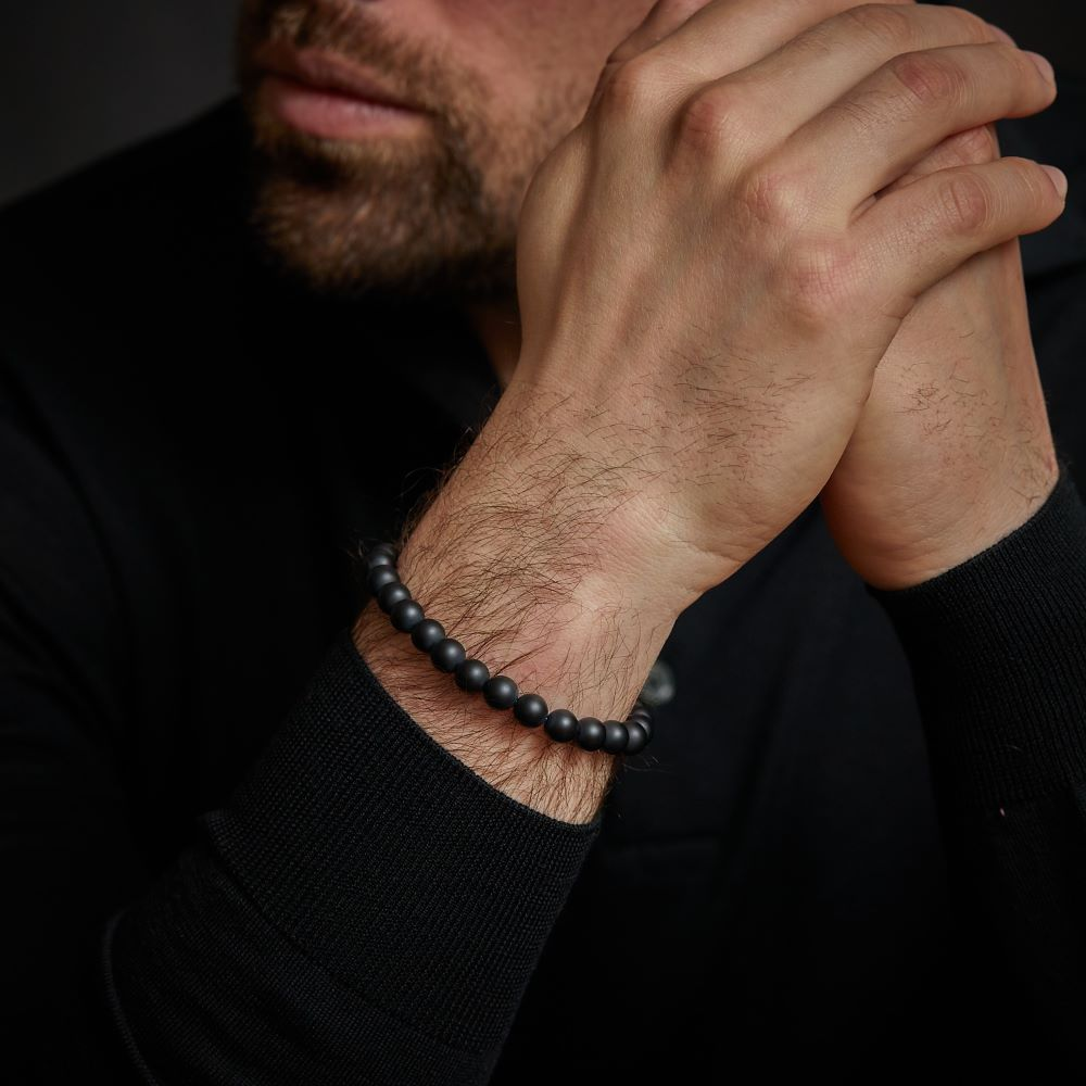 Mad Panther - 8mm - Herren Perlenarmband