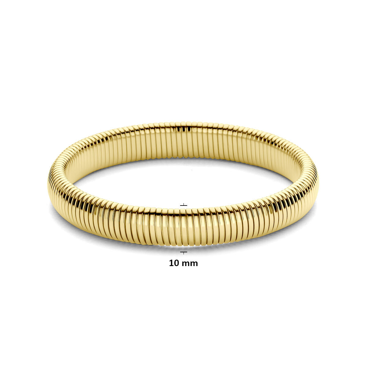 Armband aus Edelstahl (Tubogas) – gelbvergoldet (ionenplattiert)