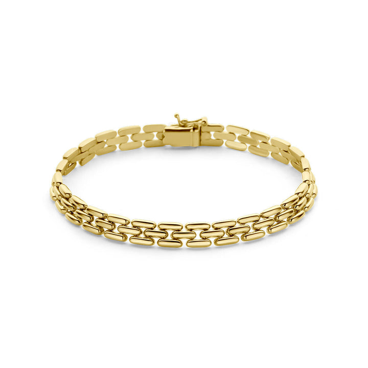 Goldarmband Damen Panther 14K