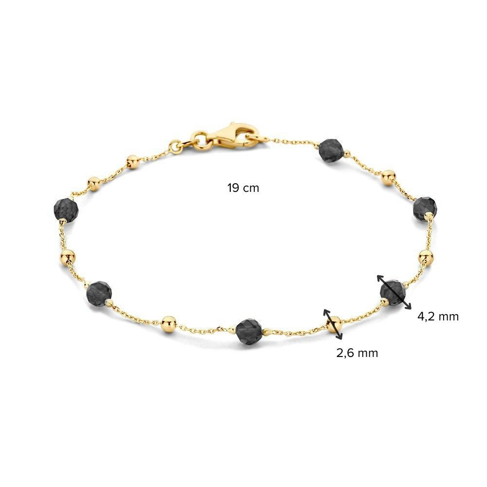 Armband Gelbgold Zirkonia