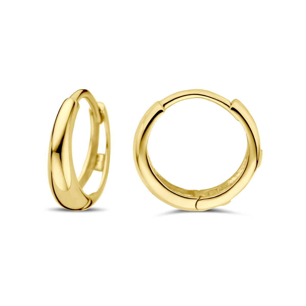Creolen 12,5 mm 14K Gelbgold