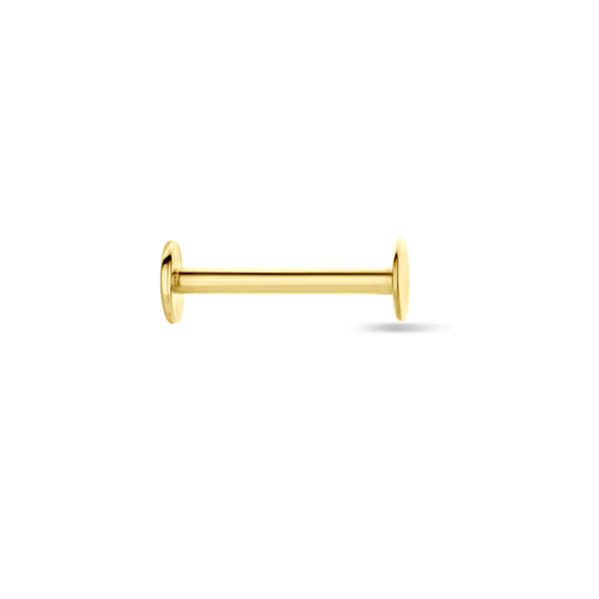 Flatback-Piercing 3 mm 14K Gelbgold
