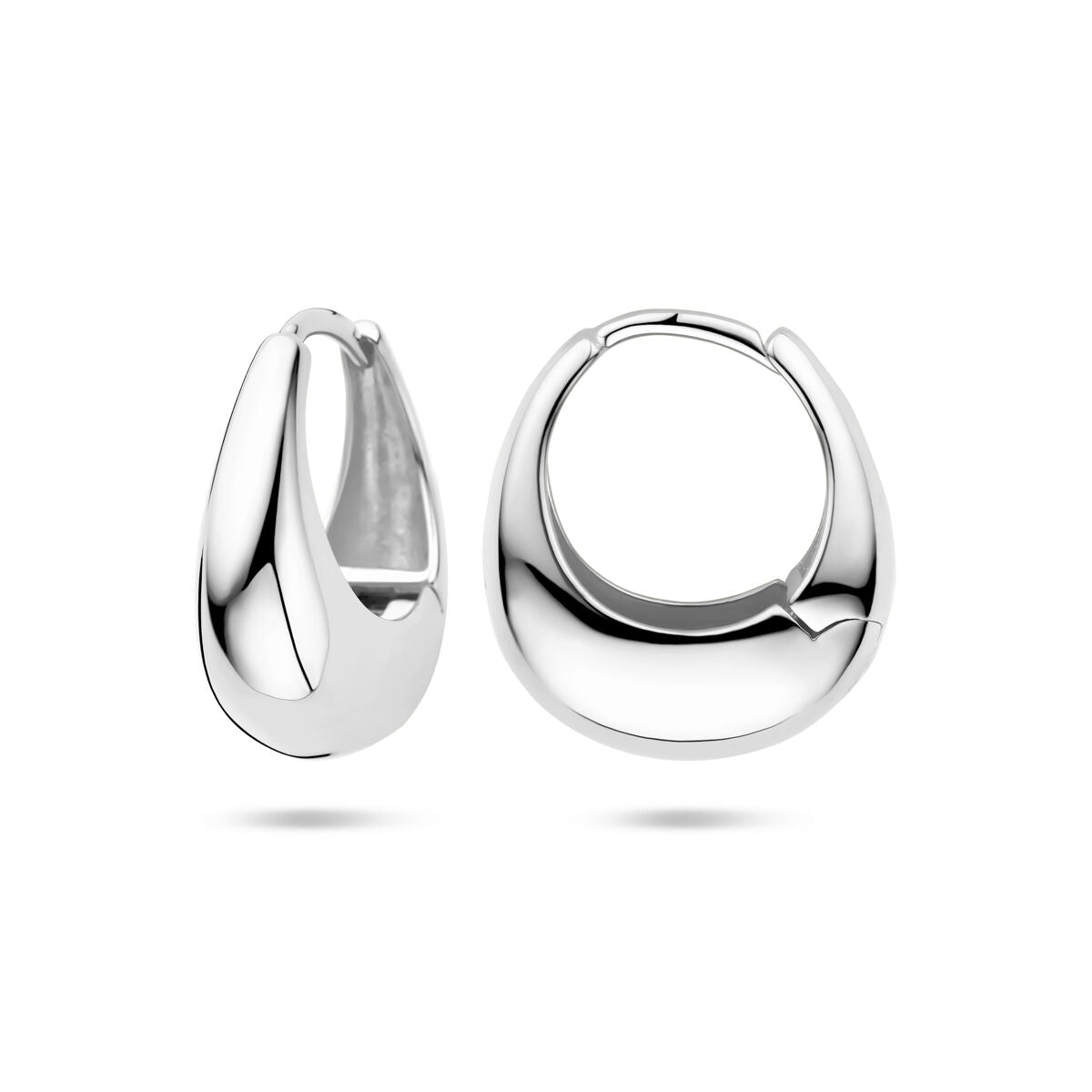 Creolen 19 mm Silber rhodiniert